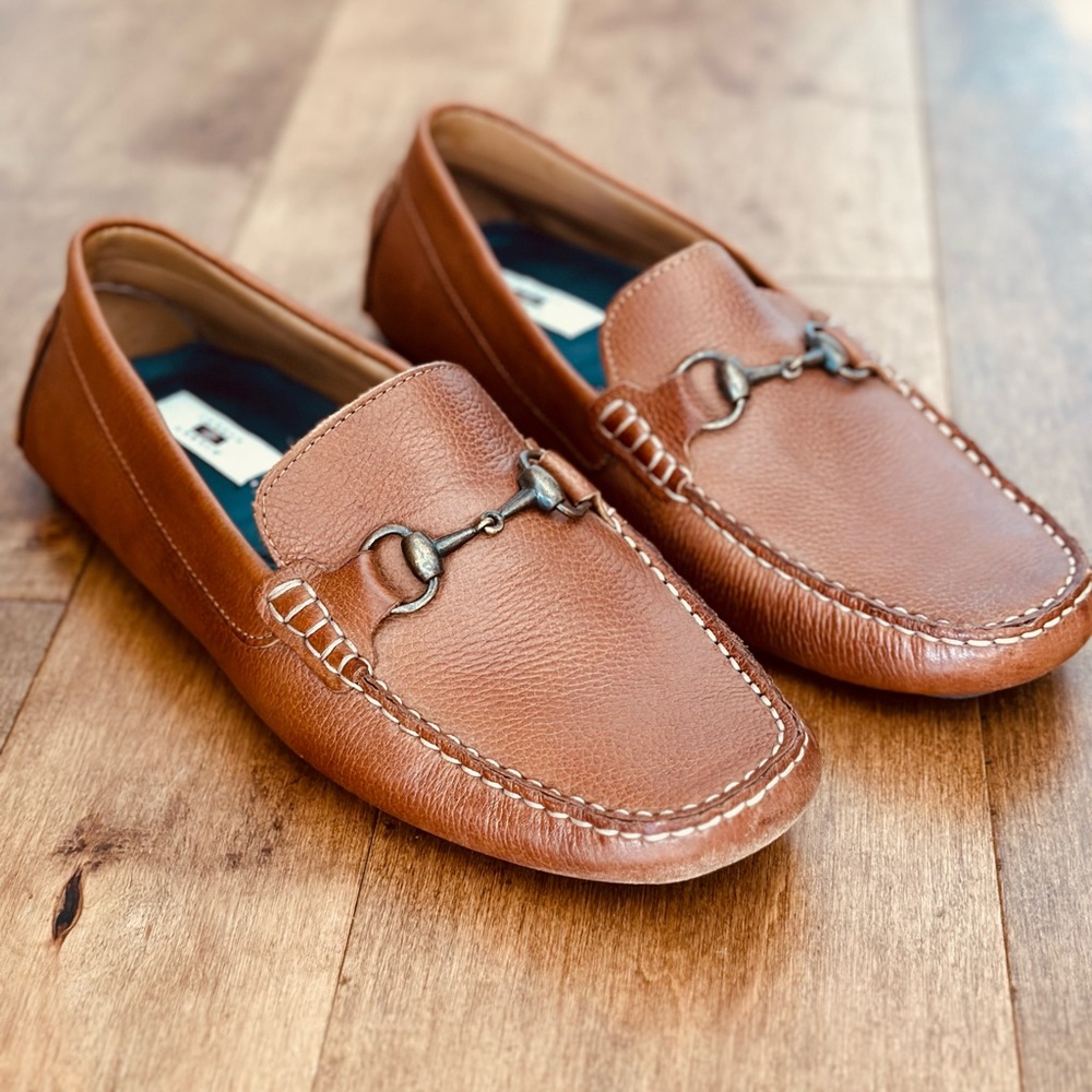 Joseph Abboud Leonardo Moc Toe Bit Drivers, 9.5